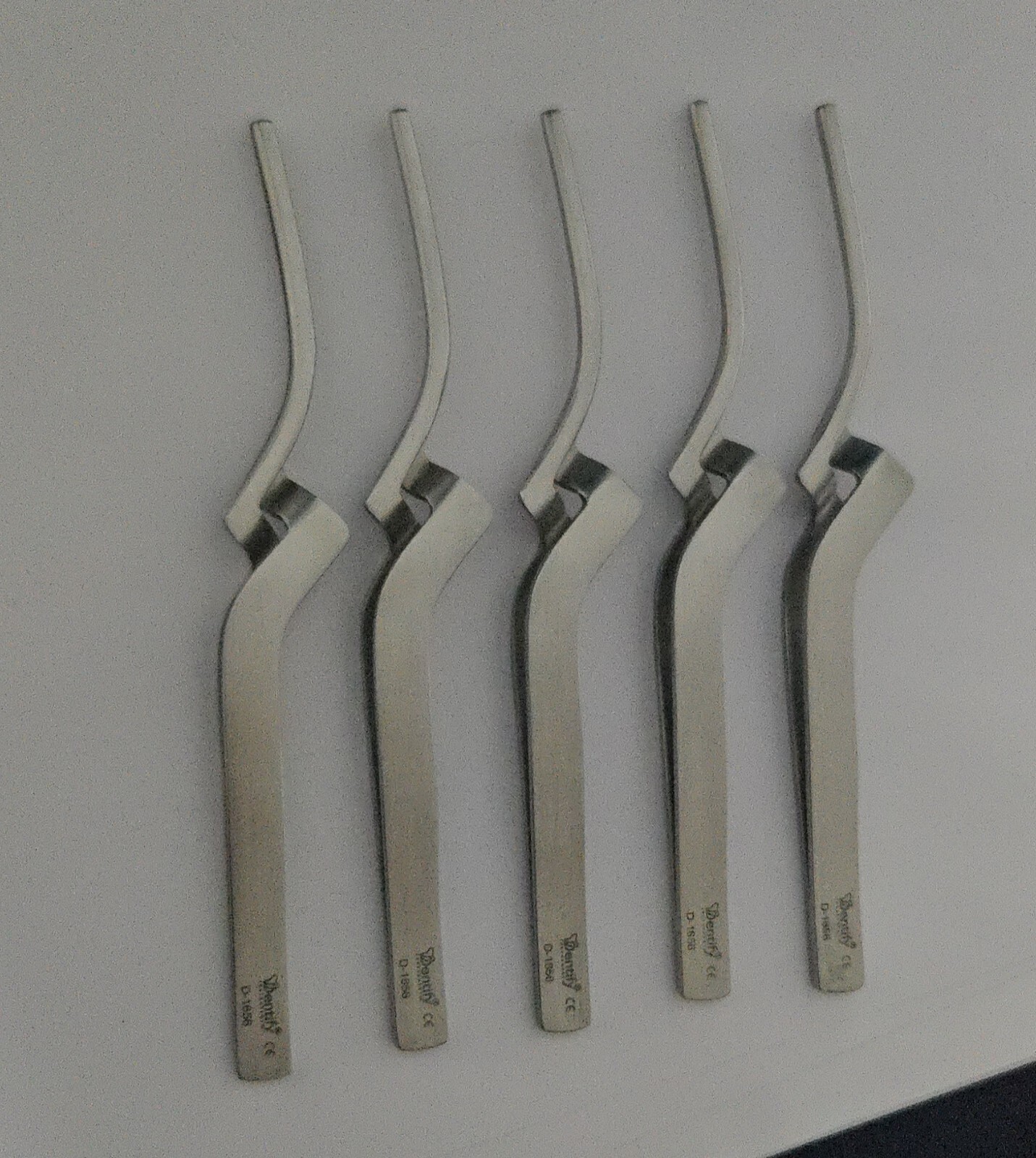 5 Pcs Miller Articulating Paper Forceps Curved Serrated Dental Plier German Gr