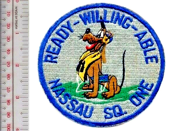 US Civil Air Patrol WWII  Squadron One Nassau Co Long Island, NY vel NO TARIFF