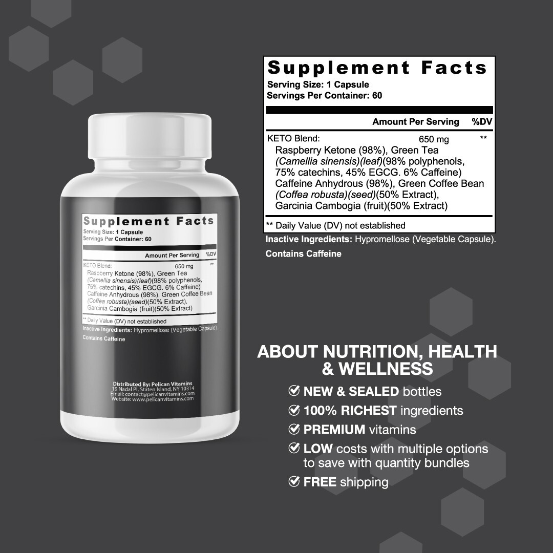 Keto Burn MAX AM-PM- Keto & Weight Support - 4 Bottles- 240 Capsules
