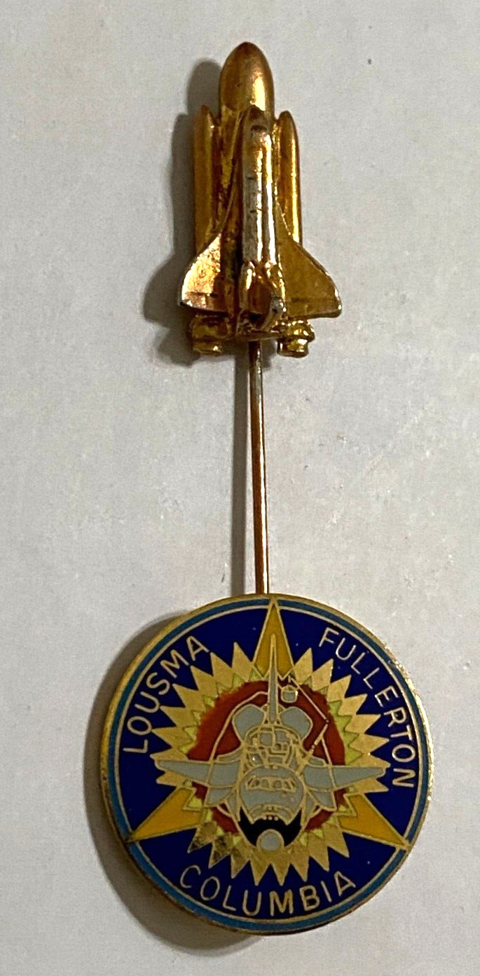Space Shuttle Columbia STS-3 Stick Pin Jewelry