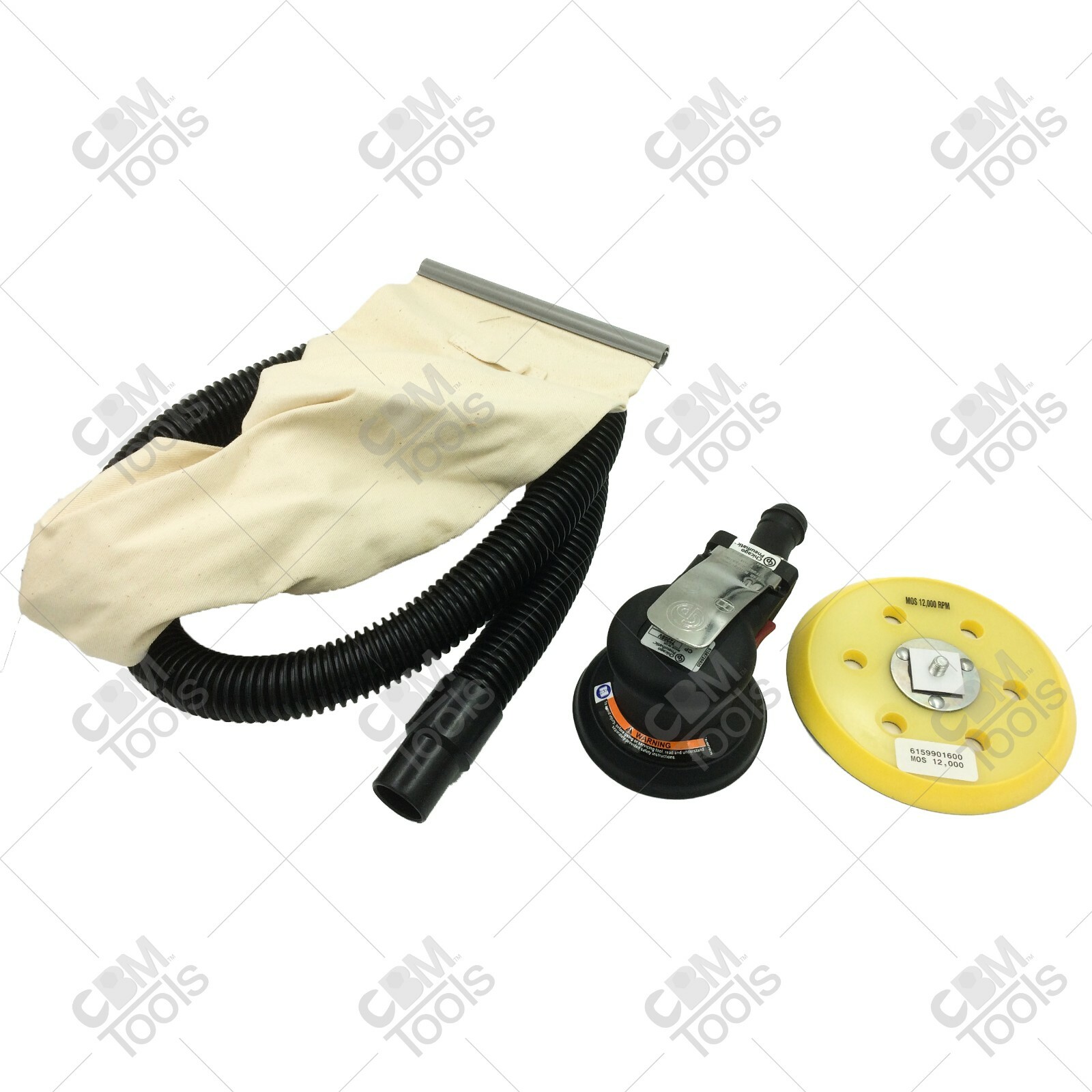 Chicago Pneumatic 7220SV Orbital Palm Sander with Dust Collector