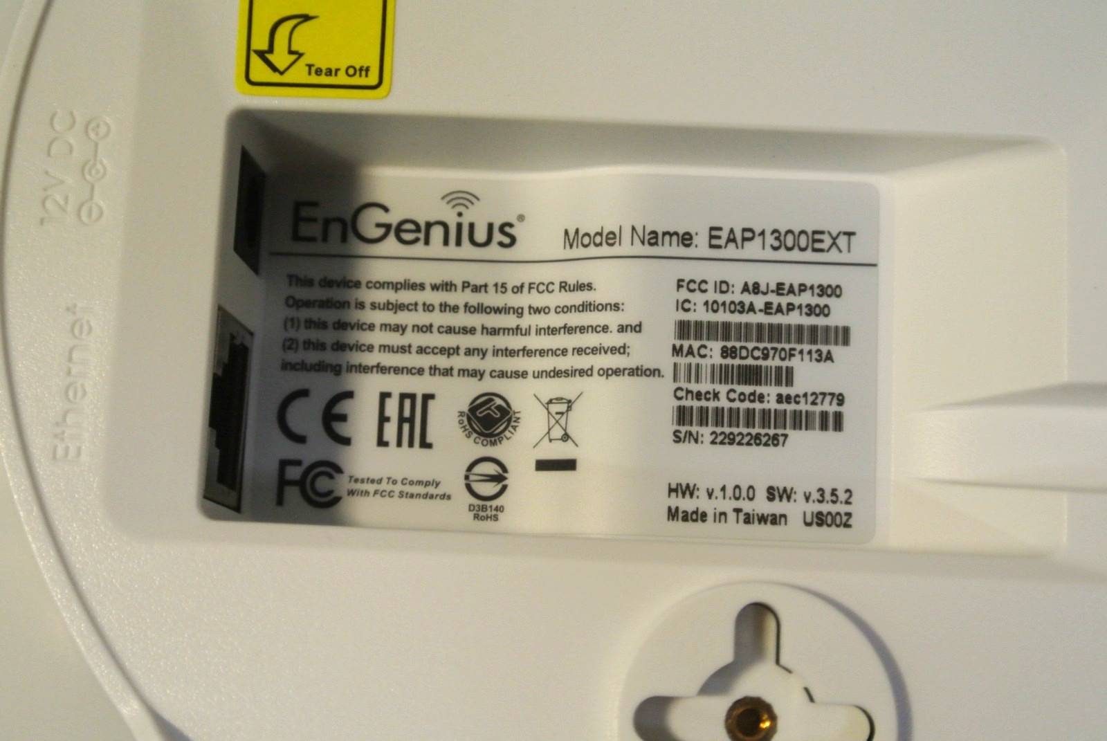 EnGenius EAP1300 AC1300 Dual-Band Managed Indoor Wireless AP