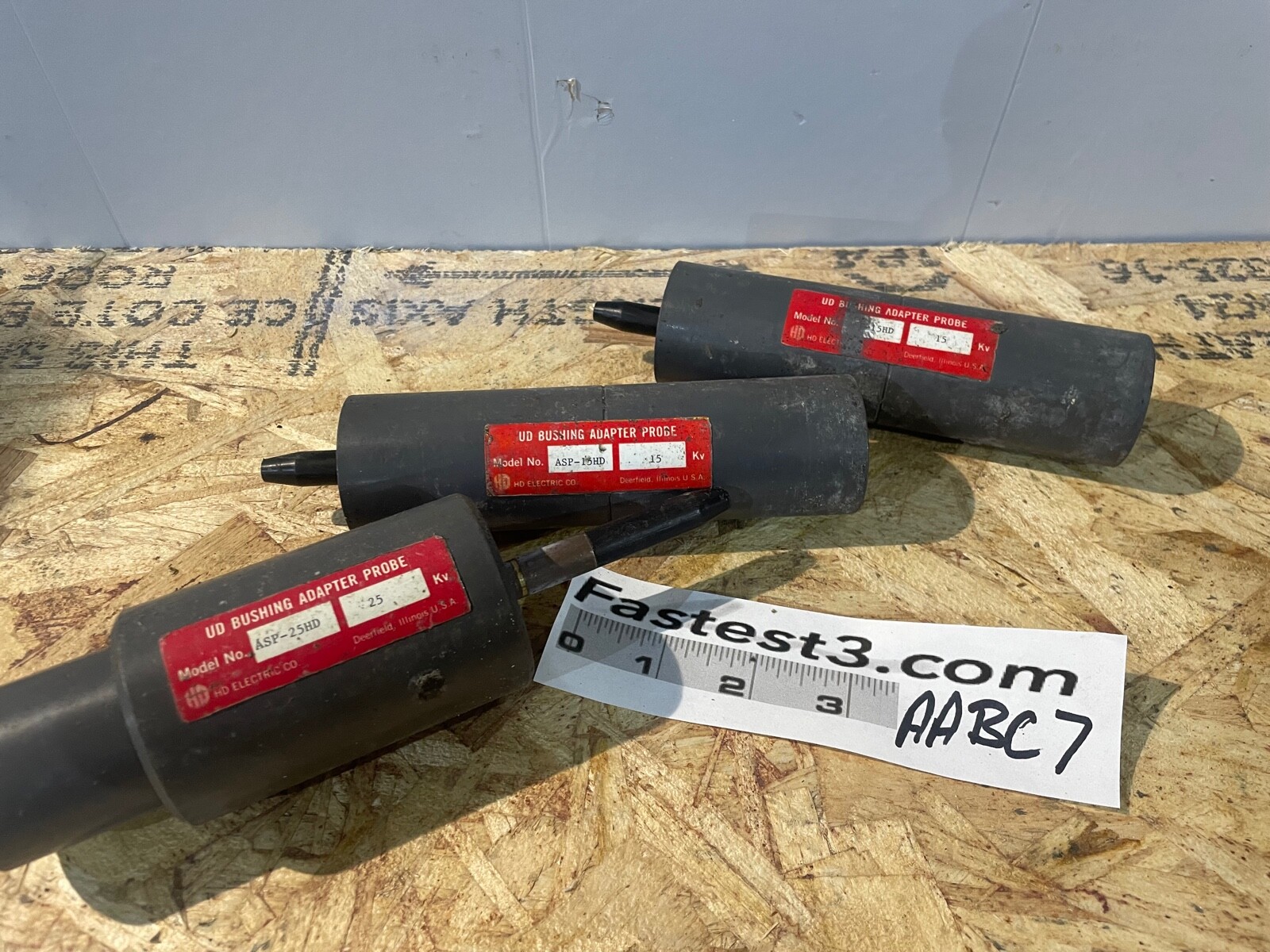 3 HD Electric ASP 2 OF 15 1OF 25 Underground Adapter Bushing Probe Voltmeter