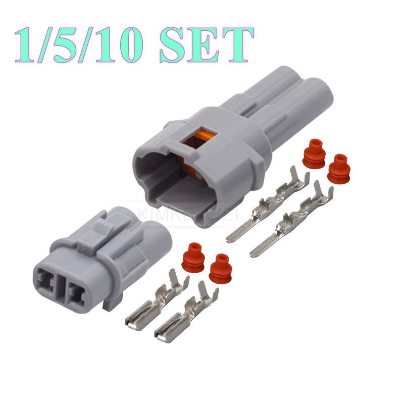 2 Pin Sumitomo MT090 Motorcycle Connector Plug Socket Kit for Kawasaki Suzuki