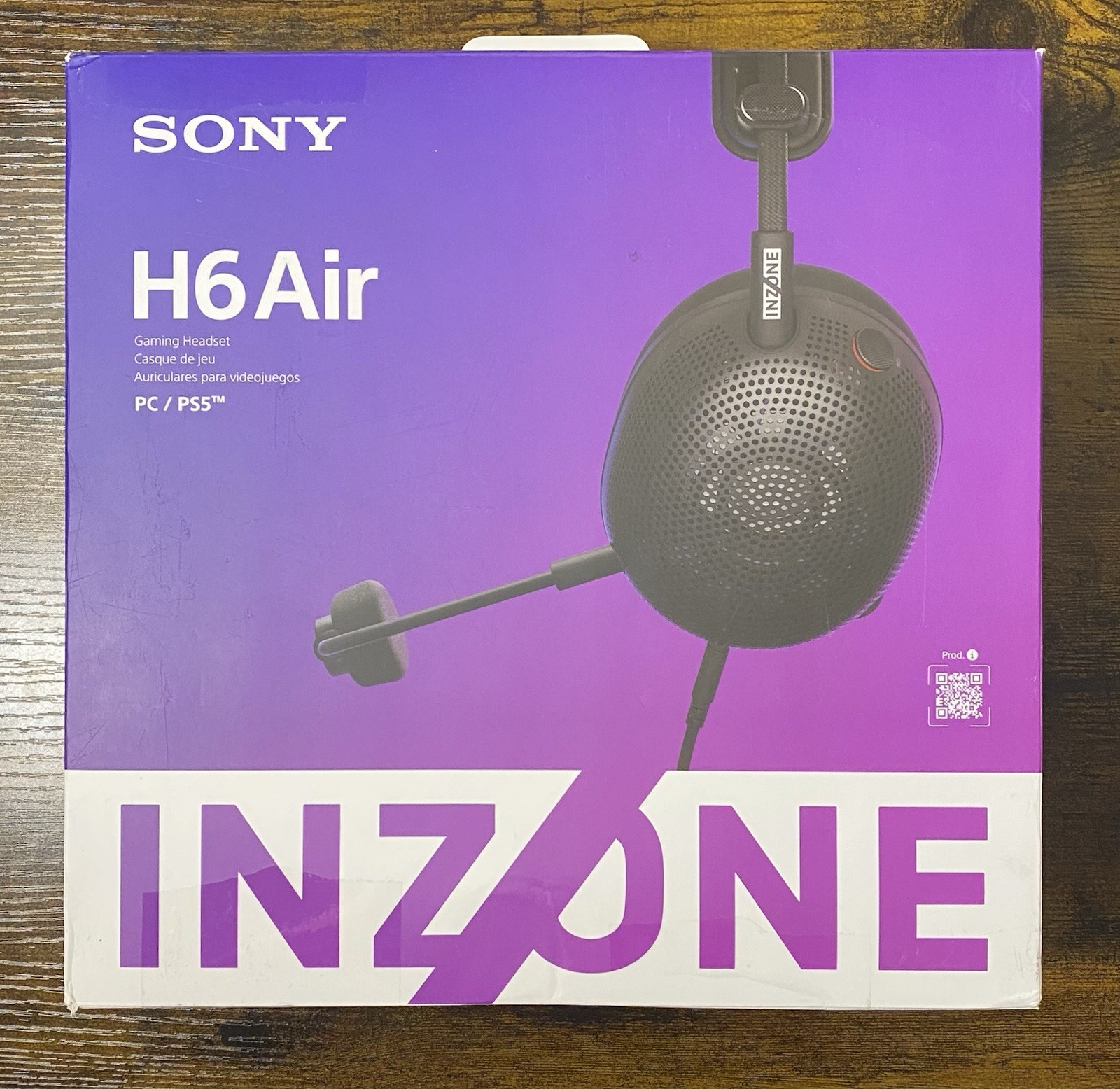Sony INZONE H6 Air MDR-G600 Open-Back Gaming Headset PC/PS5 NEW