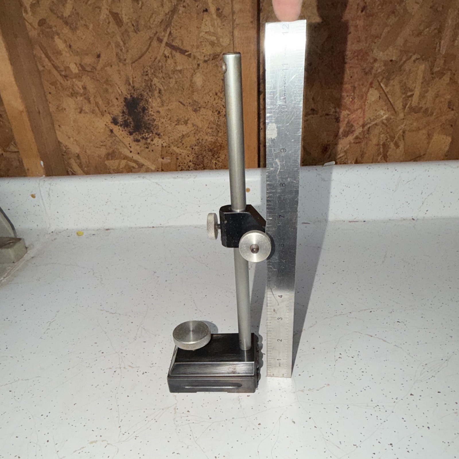 Herman Schmidt precision indicator base.