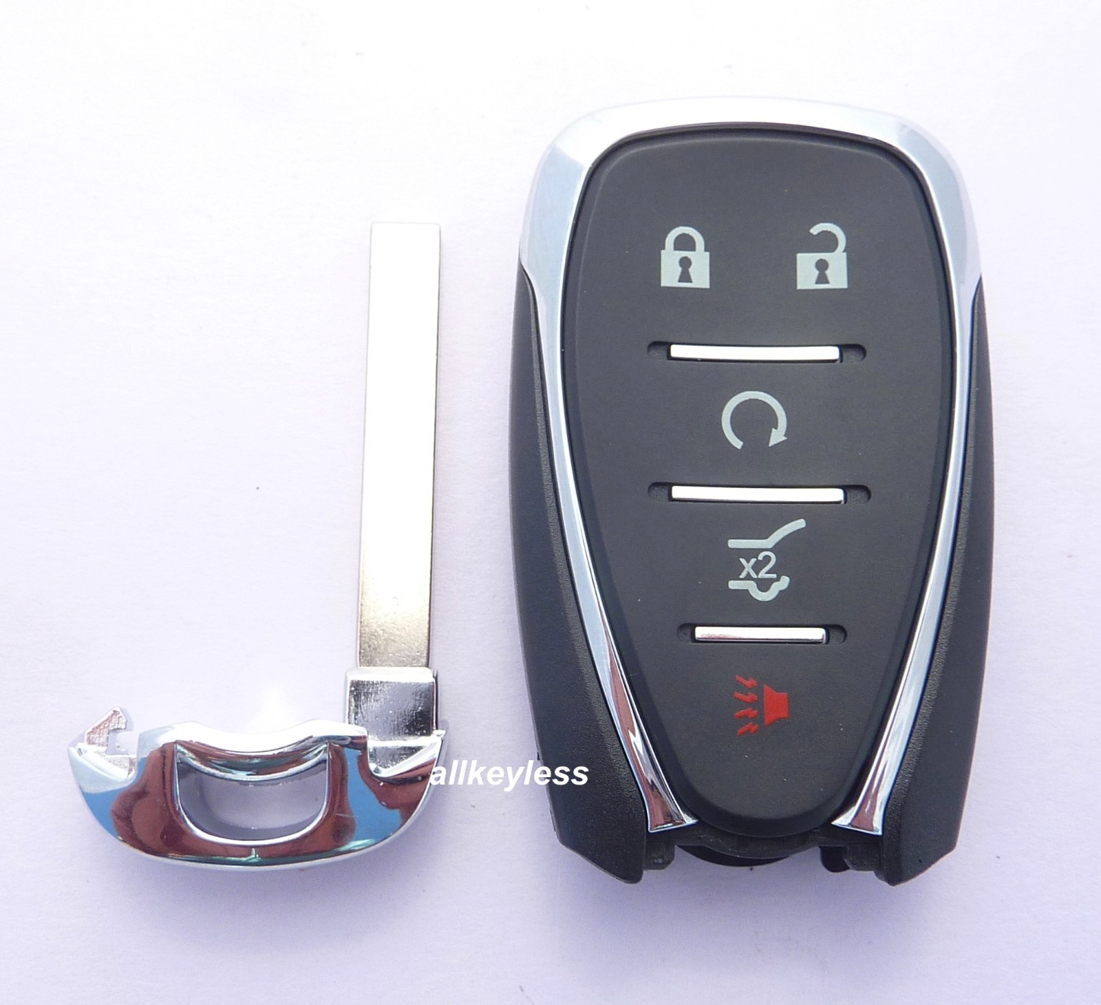 OEM Reshelled CHEVROLET BLAZER TRAVERSE proximity keyless remote key fob HYQ4EA