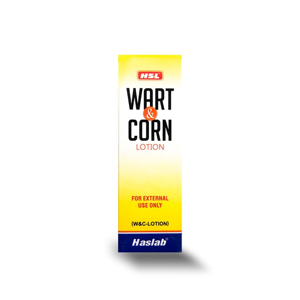 2 X Haslab Homoeopathic Warts & Corn 10ml