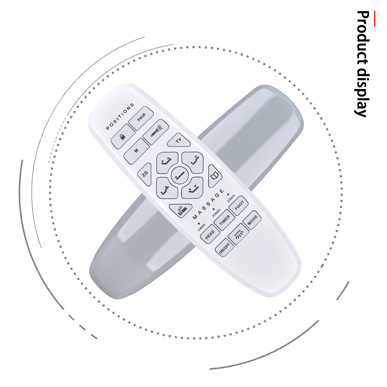 Replacement Remote Control For ASONLY Adjustable Bed Base