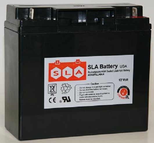 12V 18AH BATTERY BOOSTER PAC ES2500, SLA,VRLA RECHARGEABLE USA