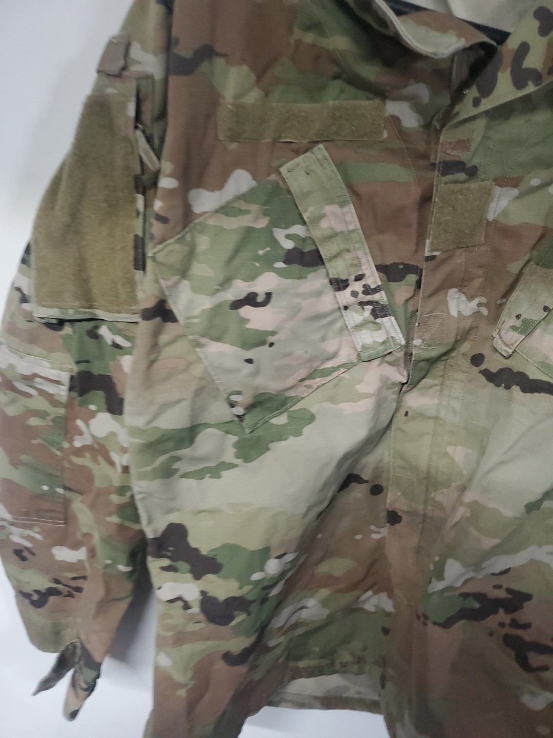 Bin# Medium Long USGI Scorpion W2 OCP Combat Uniform top jacket 50/50