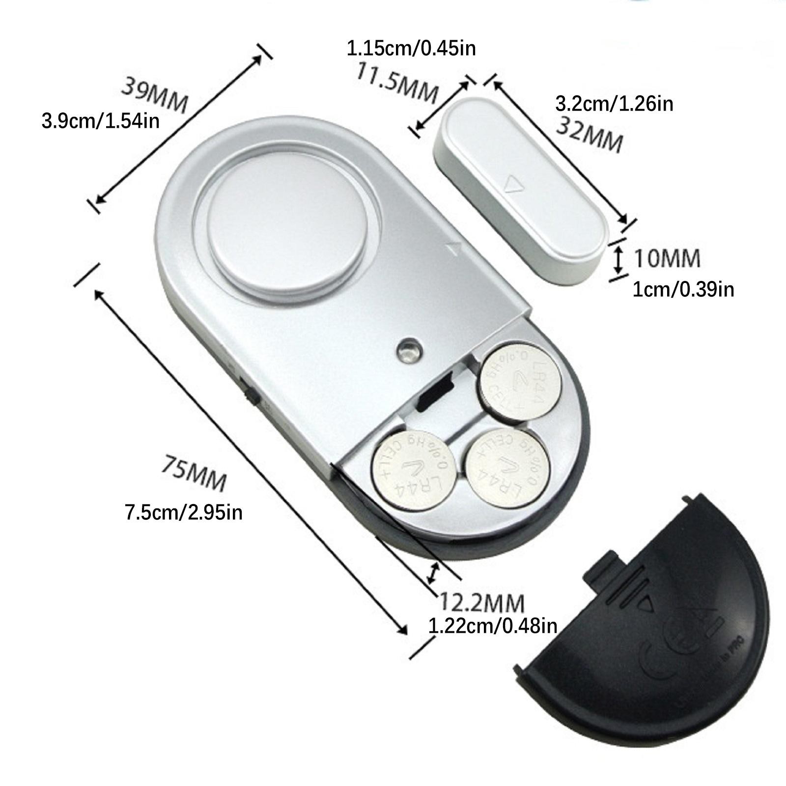 Home Safety Burglar Alarm Wireless System Security Device Door Window Sensor