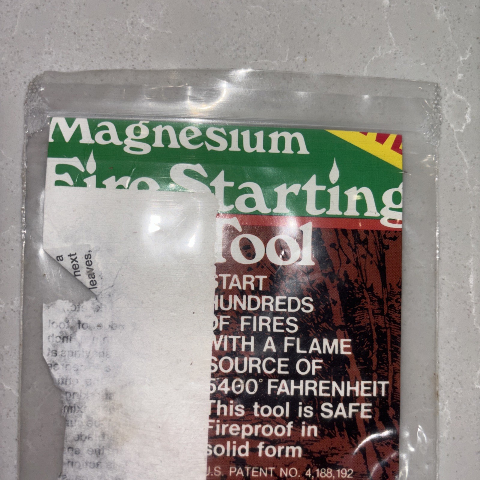 Magnesium Bar Fire Starting Tool K1
