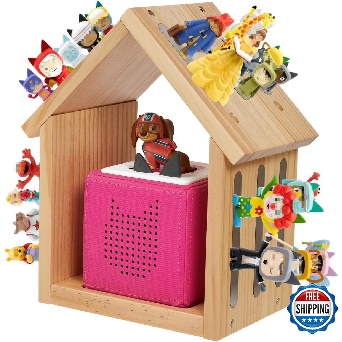 for Tonies Shelf, Compatible with Toniesbox 1 and Toniesbox 2 Tonies Magentic Wa