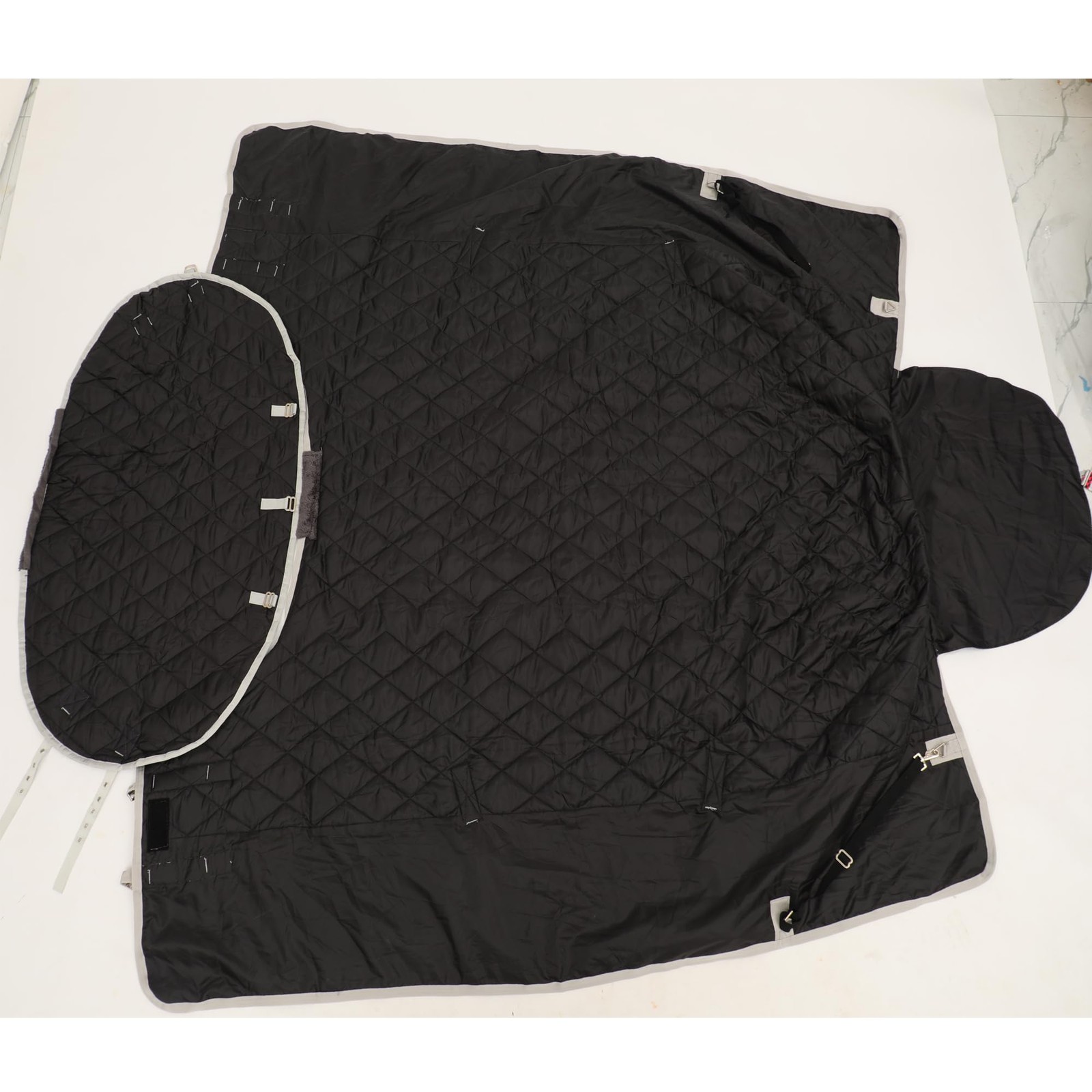1200D Water-Resistant Winter Horse Trunout Blankets,Medium Weight Poly Sheets...