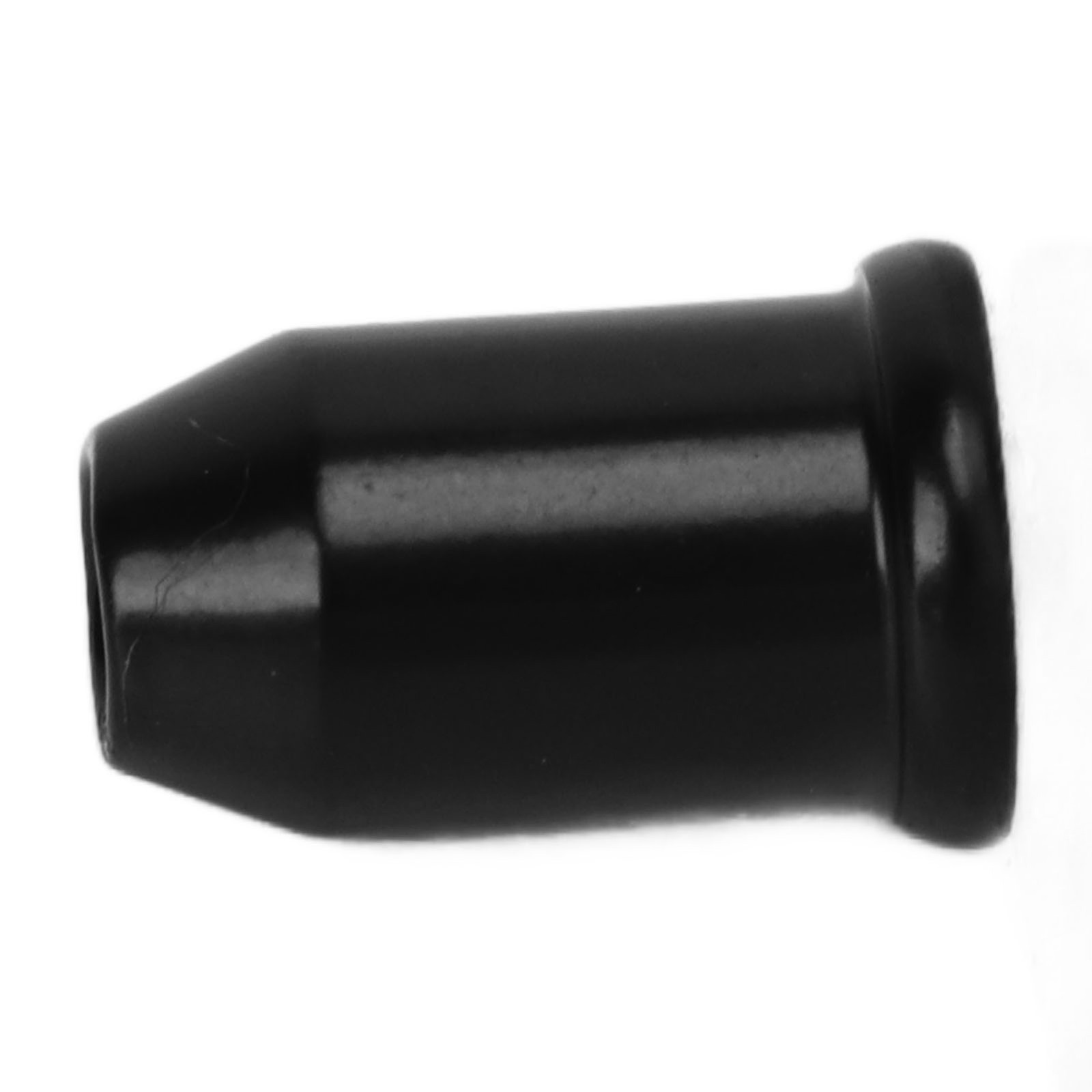 (Black)12x Guitar Ferrules String Cap Mounting Buckle Through Body Bushing ECA
