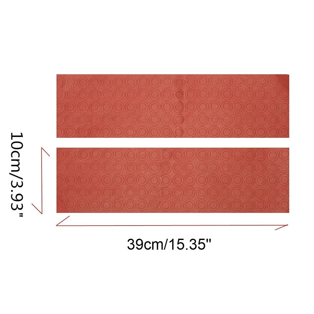 Insulators Paper Hollow Insulating Red 10mm 17mm 2 Sheets 200Pcs