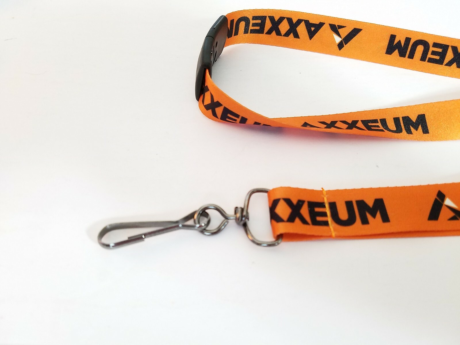 Axxeum Inc Aviation & Aerospace Orange Lanyard Military