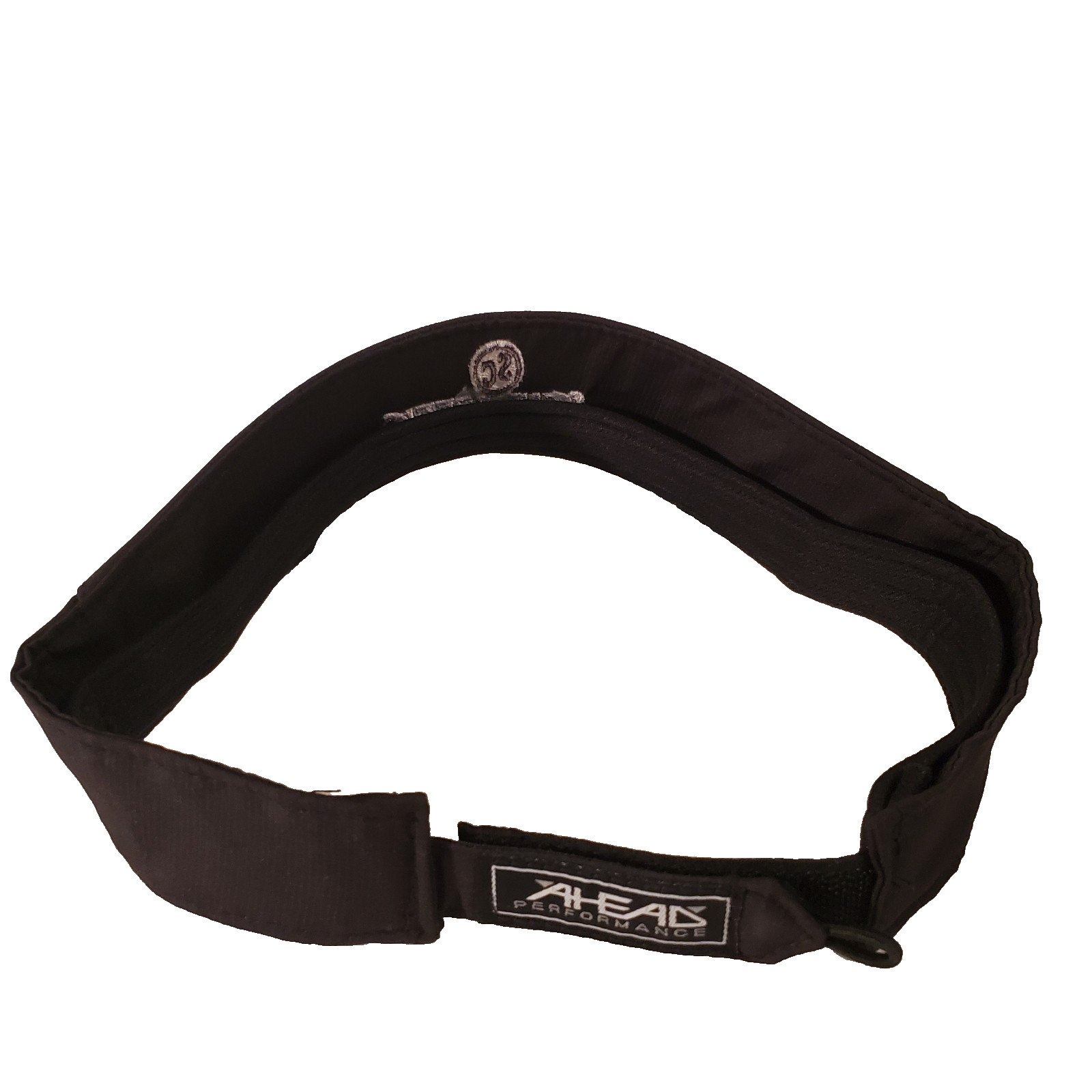 Sand Creek Black Adjustable Golf Visor