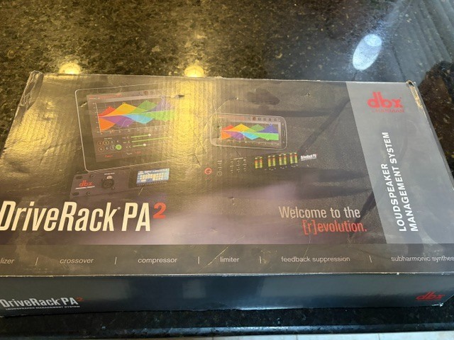DBX DriveRack PA2 Complete Loudspeaker Management System Processor w/Display USB