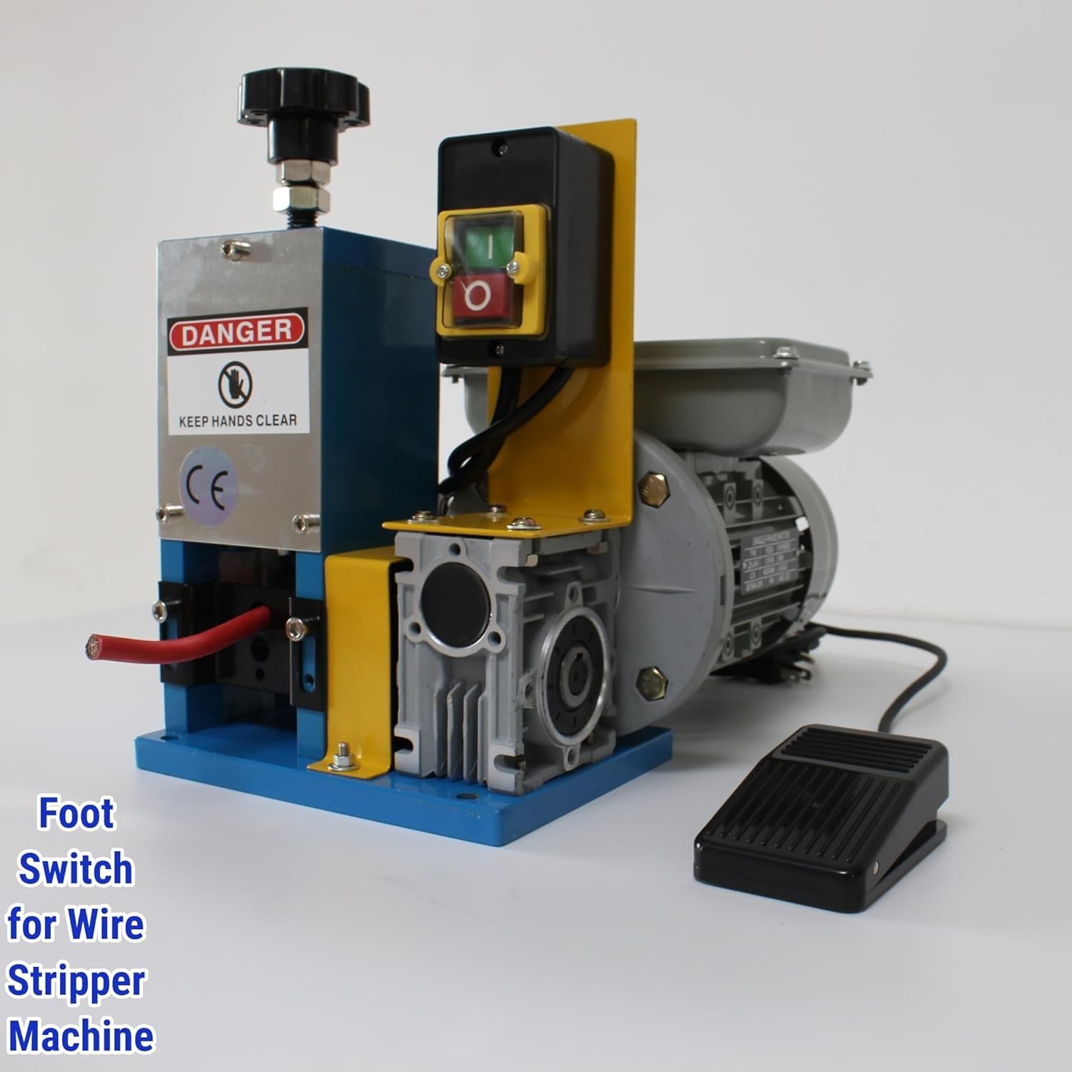 10ft -Listed Momentary Foot Switch - Hands-Free Control for Power Tools