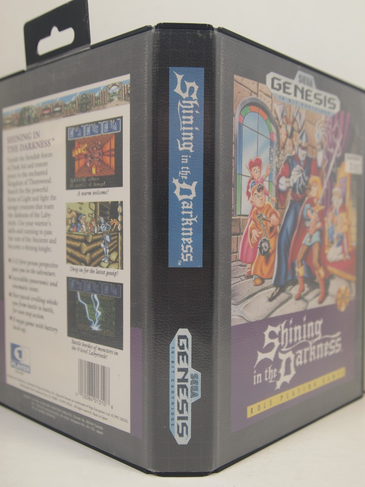 Shining in the Darkness Case (SEGA Genesis) Authentic BOX ONLY