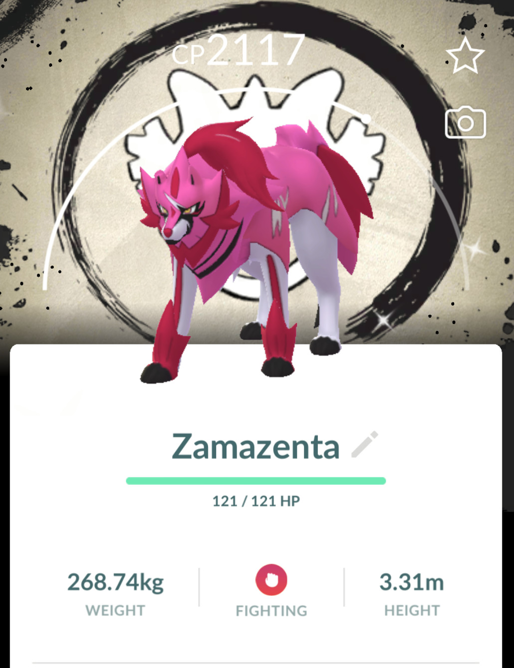 Pokémon Shiny Zamazenta Special Background Go Fest 2026 - GO Read description
