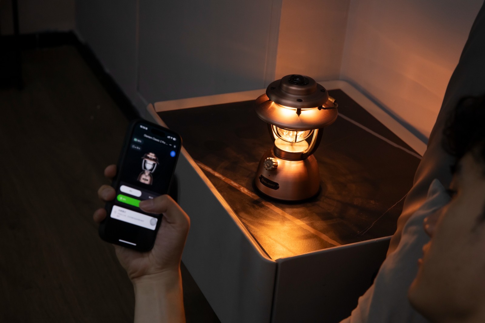 Olight Olantern Classic 2 Pro Smart, App Control, Solid Copper, 300 Lumens