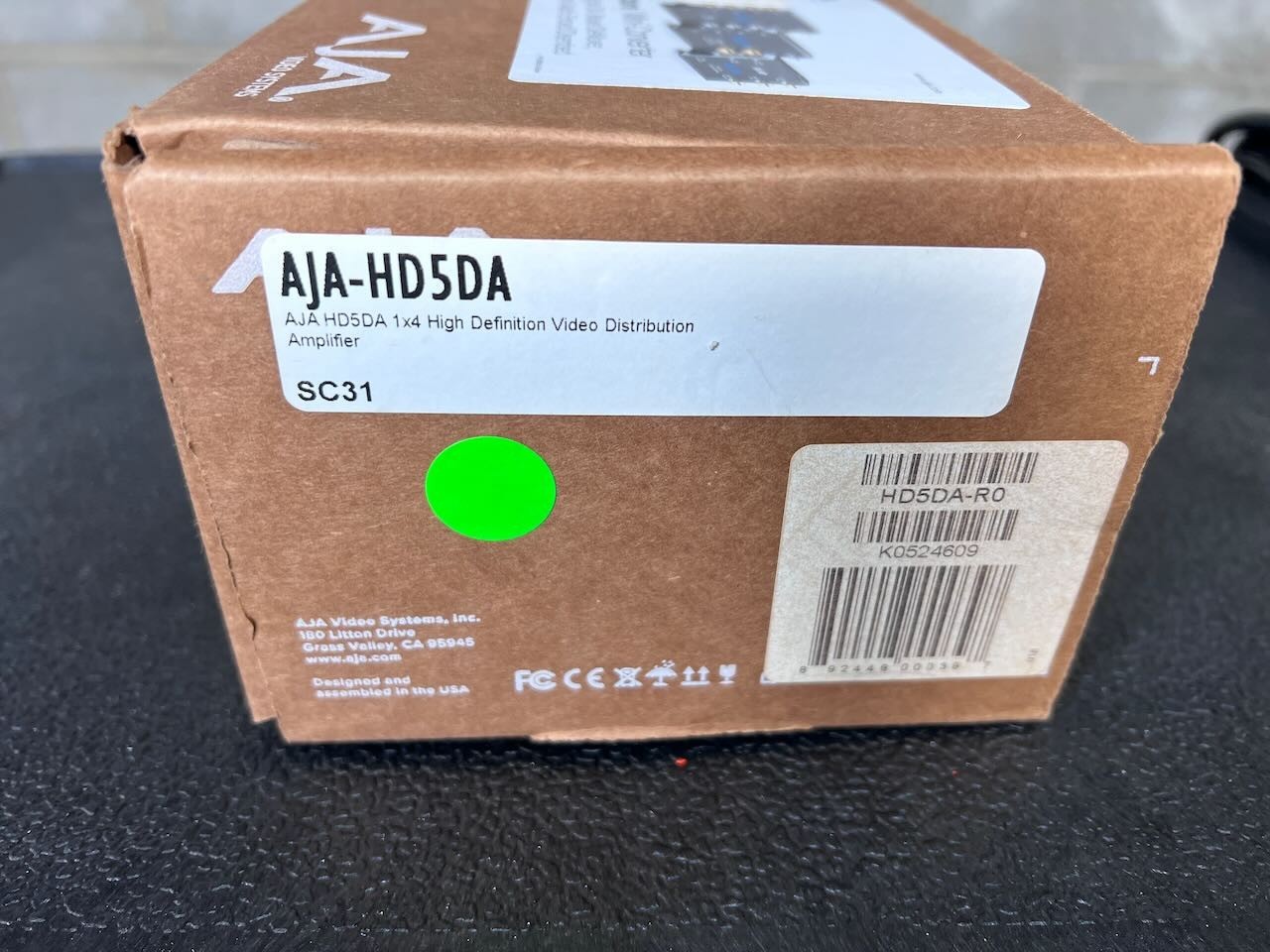 AJA hd5da
