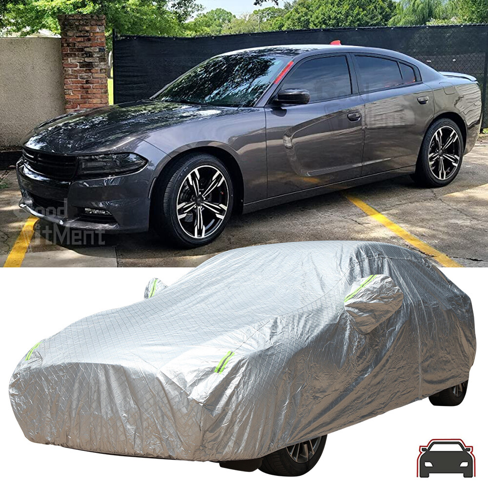 Car Cover Waterproof UV Sun Dust Rain Outdoor For Dodge Charger RT SRT Scat Pack