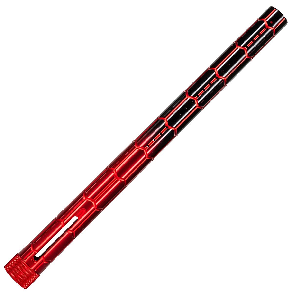 HK LAZR NEXUS Barrel Tip Front - Fits Elite Paintball Barrel Backs - Red Fade