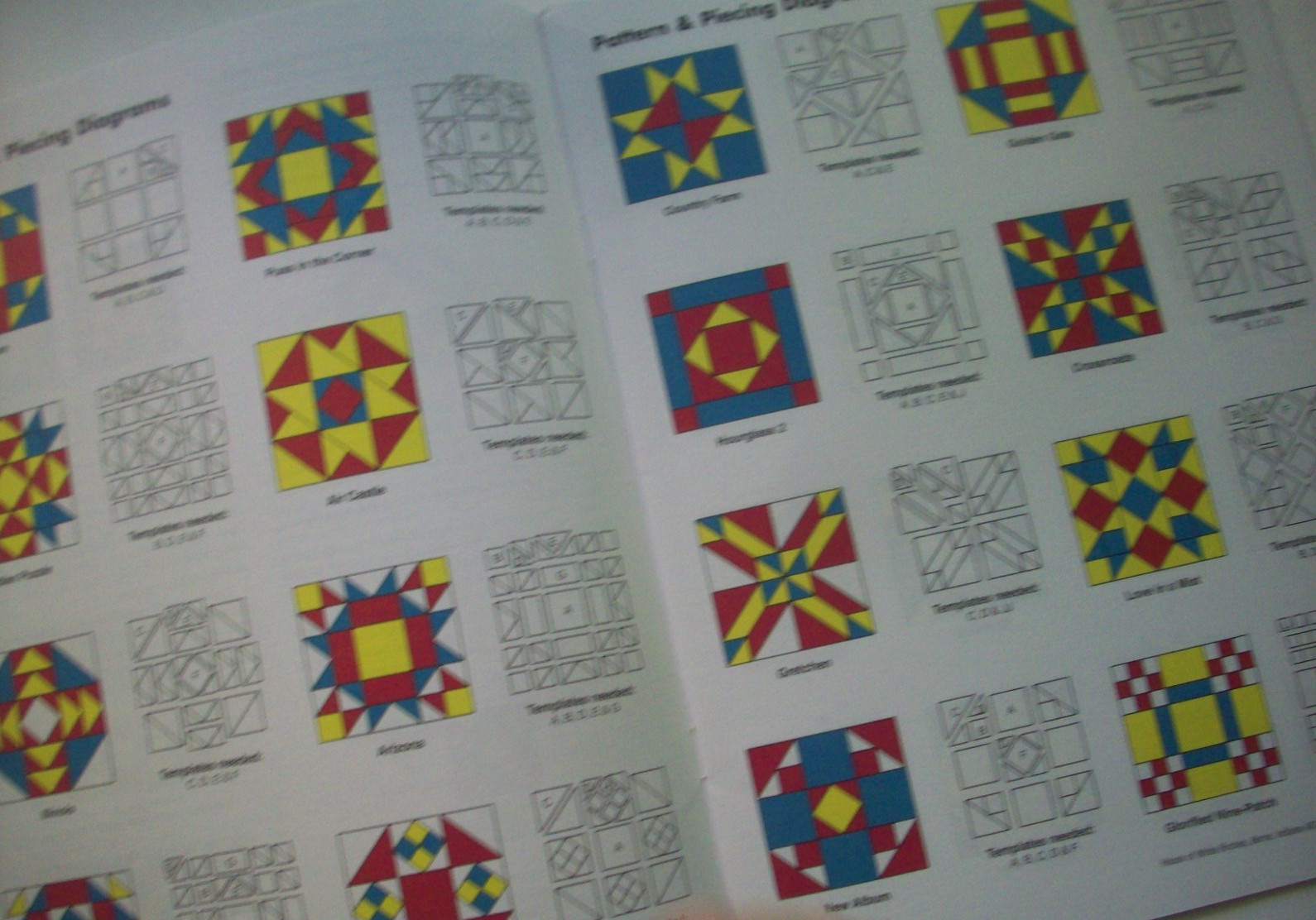 Nifty Nine-Patch Pot Holders Potholders 48 pieced block designs