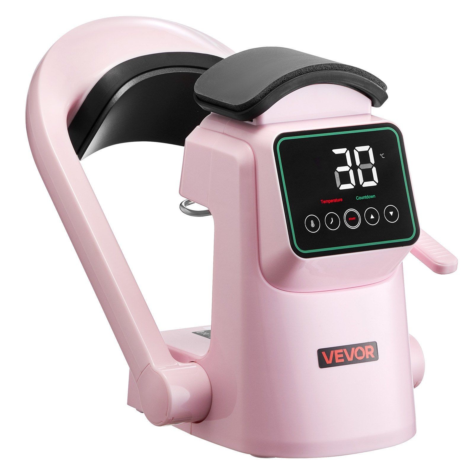 Touchscreen Hat Heat Press Pink - Auto Machine w/2 Interchangeable Platens