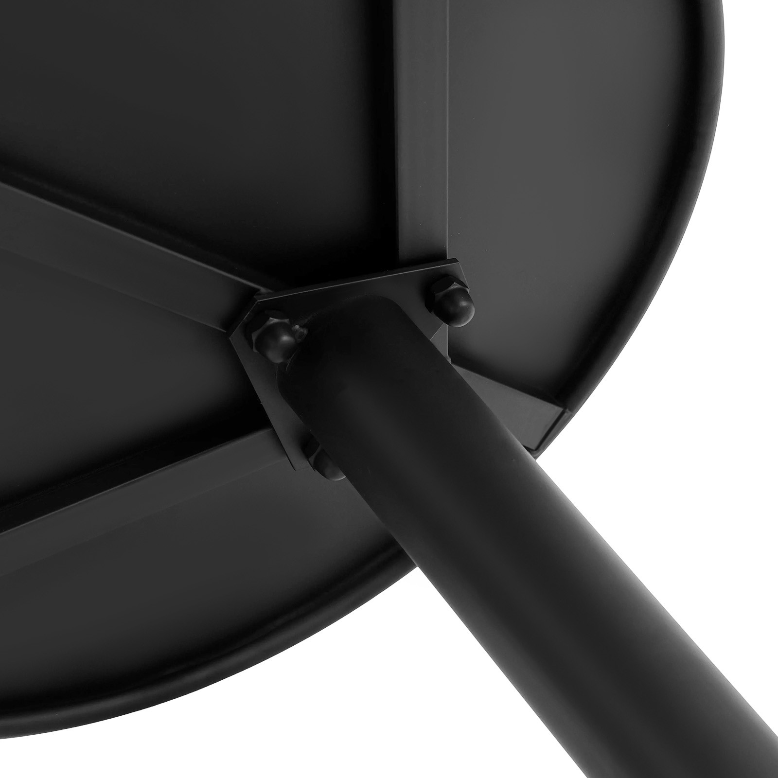 Modern Side Table, Iron Side Table, Y-shaped Iron Side Table
