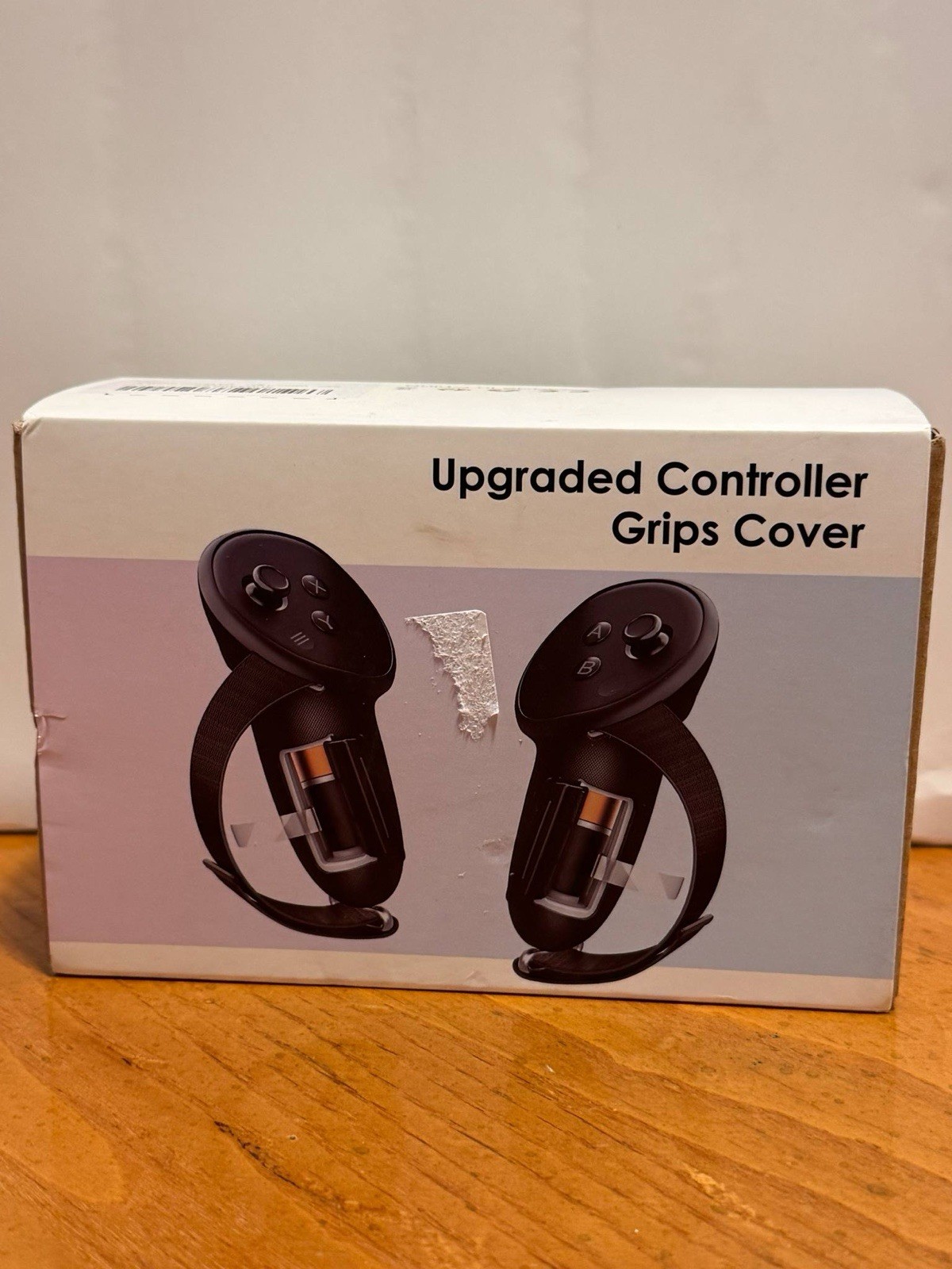 Black Upgraded Controller Grips Cover for Meta Quest 3