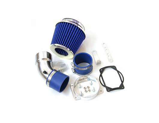 MITSUBISHI EVO LANCER 7 8 9 INDUCTION KIT INTAKE COLD AIR FILTER CONE Y0096 BLUE