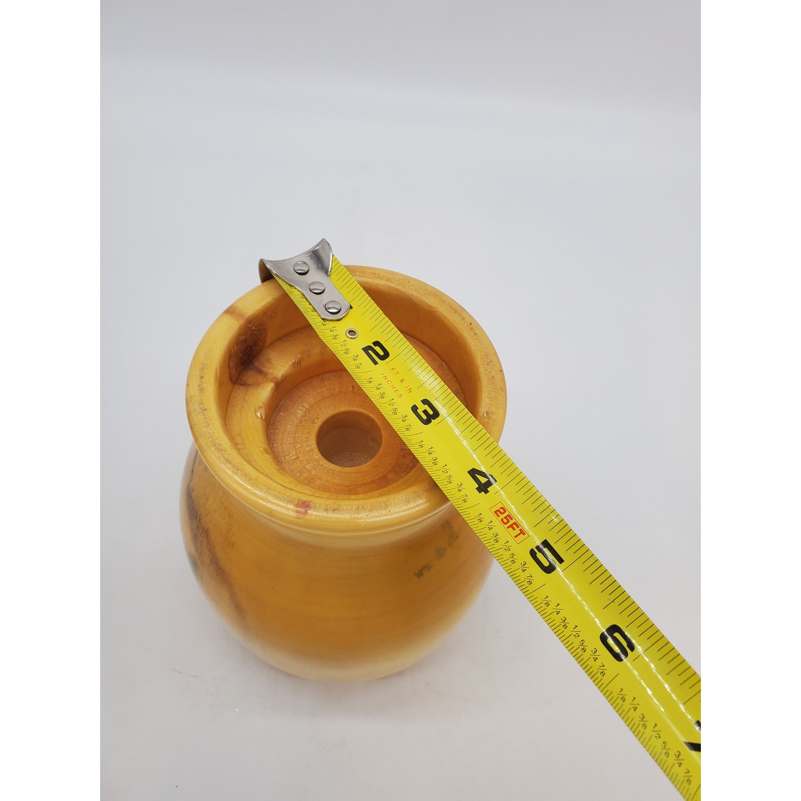 Wood Jar Holder - 6"