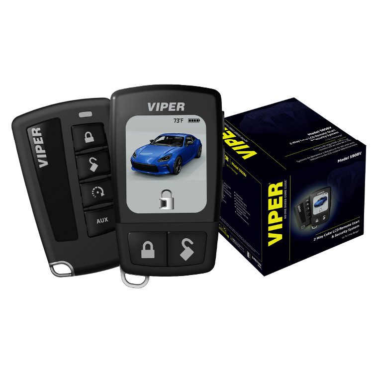VIPER 5908V / 2-WAY COLOR REMOTE START & SECURITY SYSTEM / ALARM W/ REMOTE START