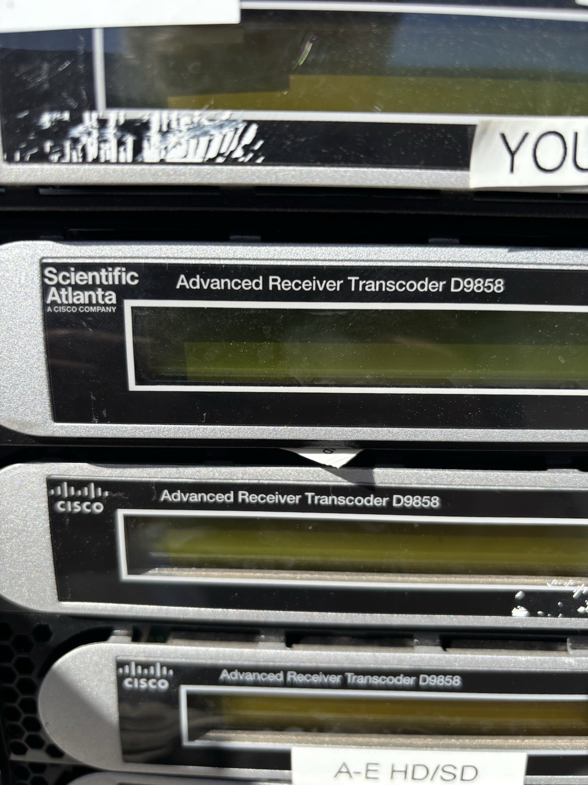 Cisco Scientific Atlanta D9858 Advanced Receiver Transcoder