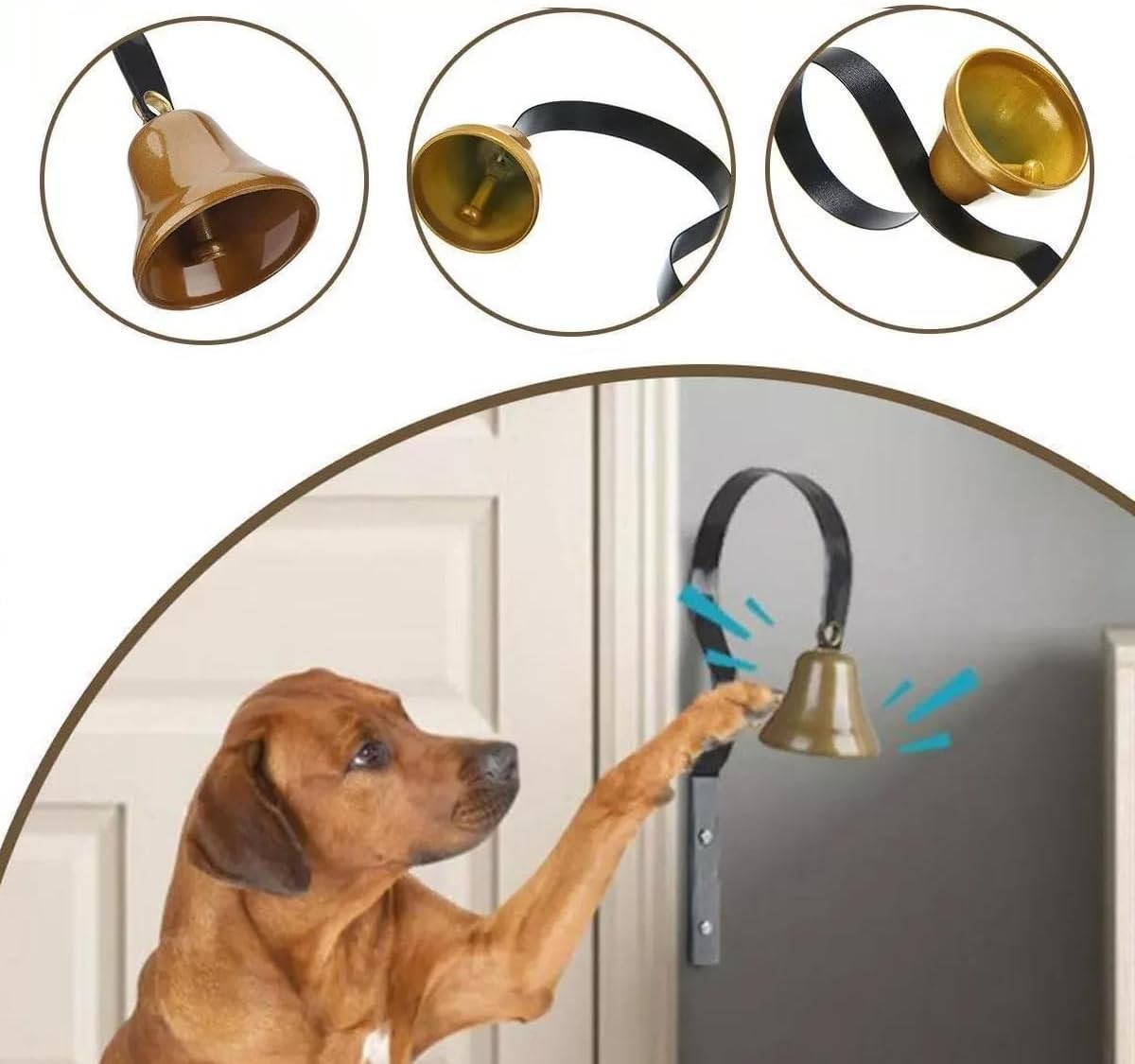 Retro Doorbell, Traditional Metal Shopkeepers Bell, Home Office Retail Store Doo