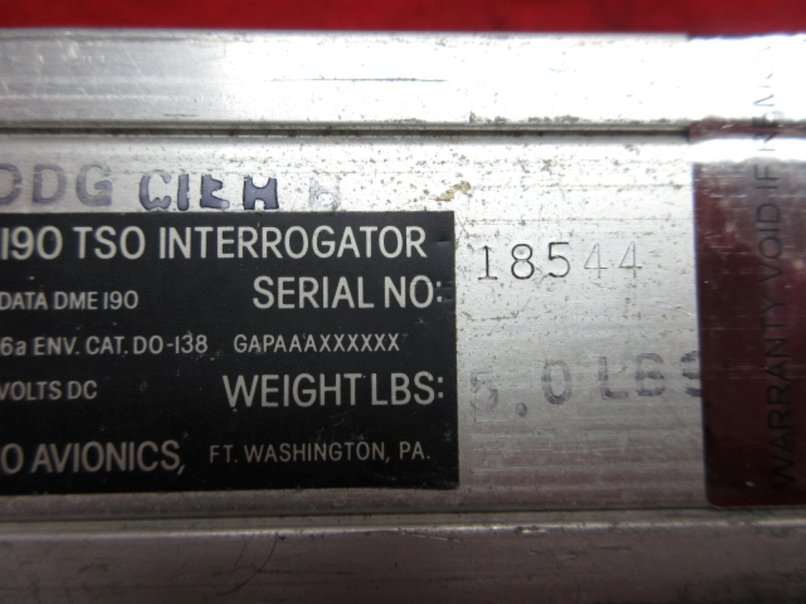 Narco DME 190 Interrogator 11-32V