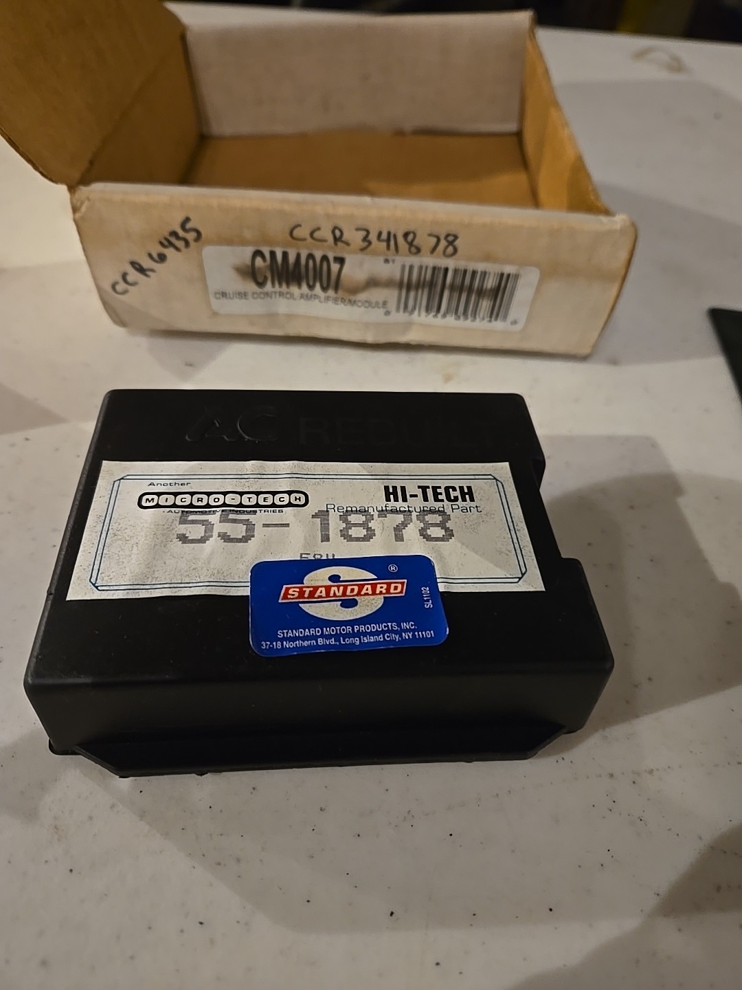 Standard CM4007 Remanufactured Cruise Contol Electronic Module
