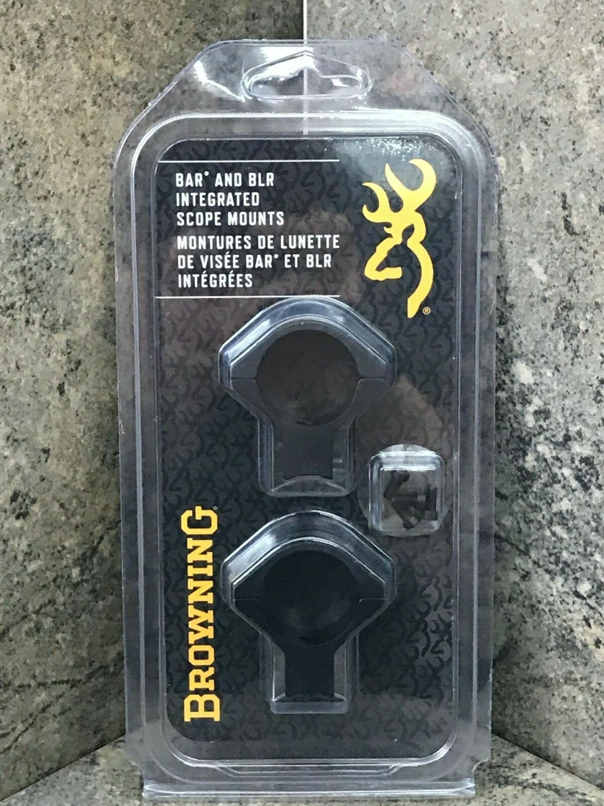 Browning BAR/BLR Integrated Scope Mount System for Medium 1" Matte 12376