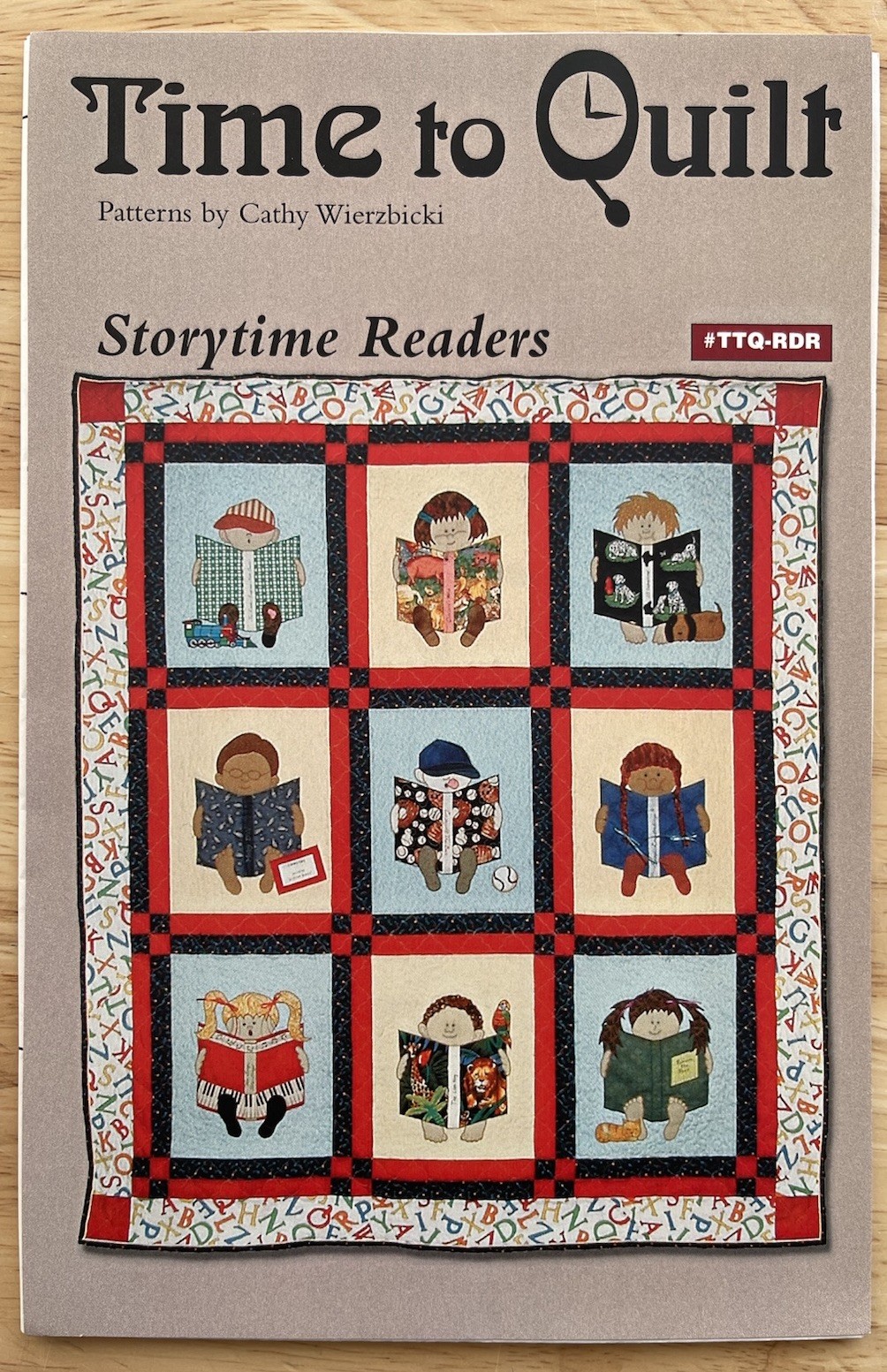 Time to Quilt Patterns STORYTIME READERS By Cathy Wierzbicki #TTQ-RDR