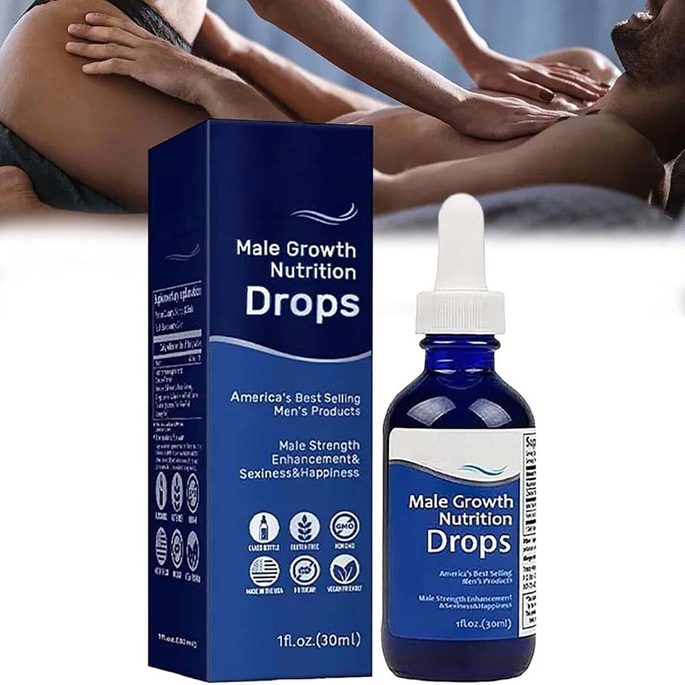 Male Growth Nutrition Drops Natural Male Strengthening Direction Benefit Drops
