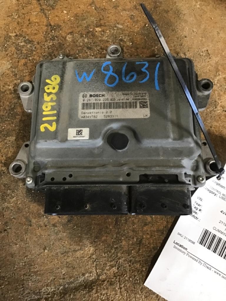 Replaces 0281020225 2012 CUMMINS ISX15 EPA 10 AFTERTREATMENT CONTROL MODULE