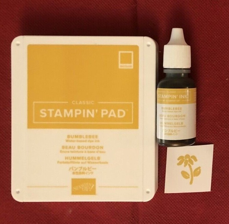 Stampin Up CLASSIC Stampin' Pad & Ink Refill BUMBLEBEE Yellow