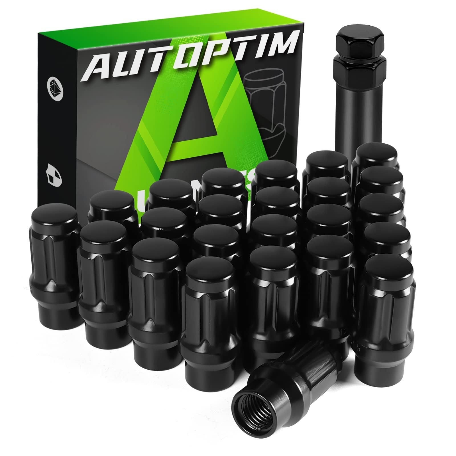 M12x1.5 Extended Lug Nuts - Replacement for Aftermarket Wheel 17 mm Hex 1.57"...