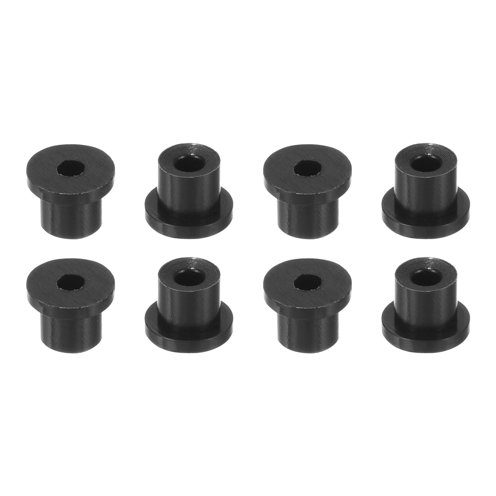 36Set Rubber Grommets 1/8" Drill Hole 1/16" ID Top Hat Hole Plug Grommet