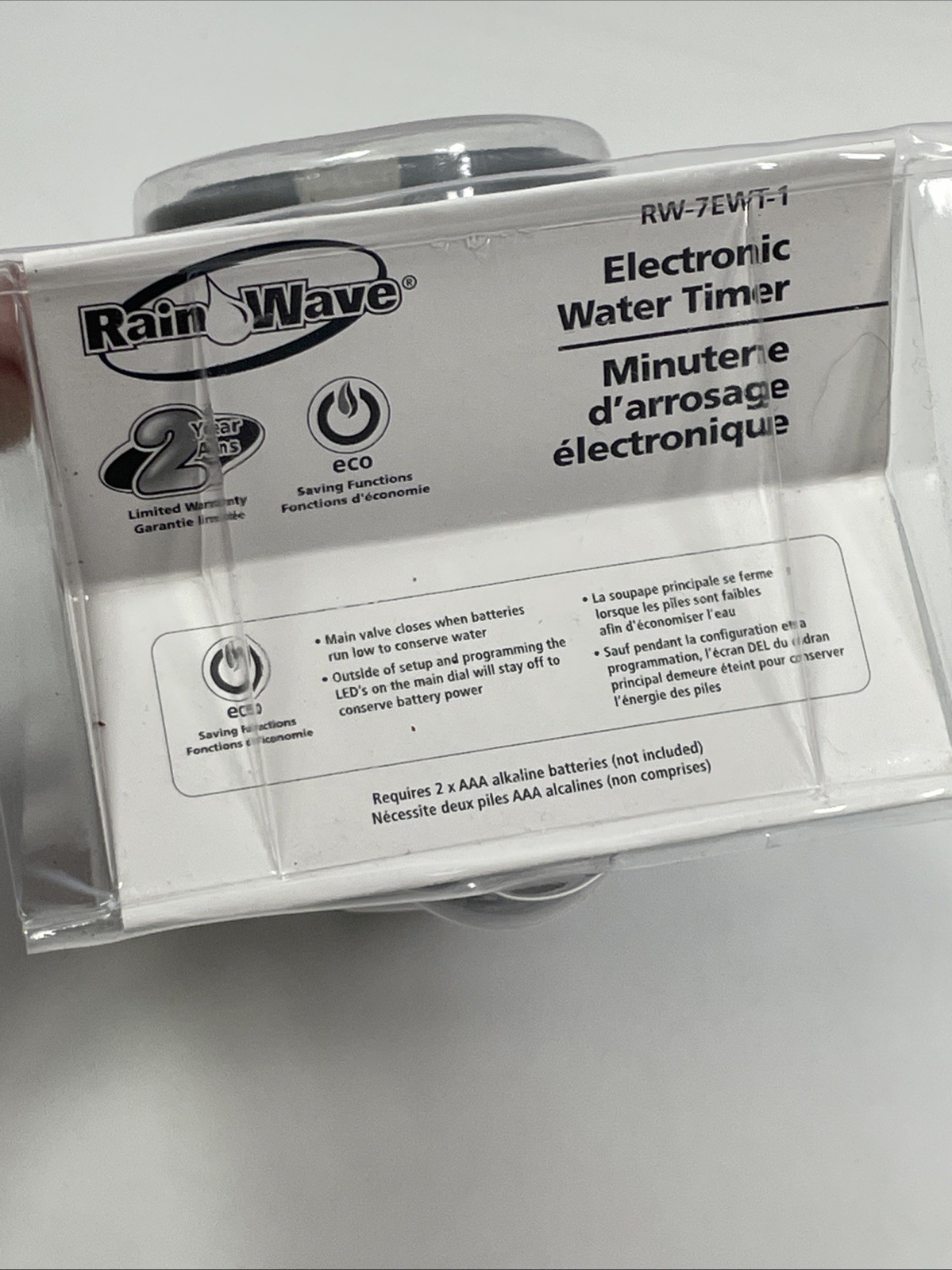 Rain Wave Single Zone Electronic Water Timer #RW-7EWT-1- NEW